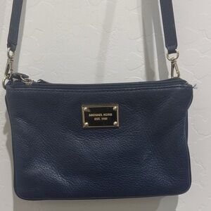 Michael Kors Dark Blue Crossbody Bag